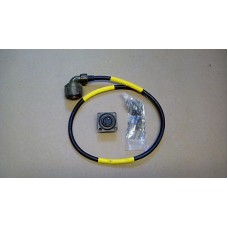 CLANSMAN CABLE ASSY 4 PIN FEMALE BULKHEAD TO 4 PIN MALE, ARMOURED CABLE 15 INCH LG